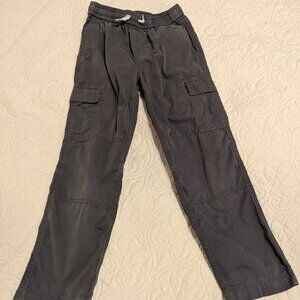 Hanna Andersson Gray Loose fit Cargoes, 10 boy